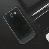 MOFI PC + TPU + PU lederen beschermende achterkant van de behuizing voor Galaxy J7 Prime 2 (zwart)