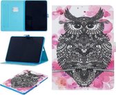 Voor iPad Pro 11 inch Stiksels Horizontale Flip Leren Case met Houder & Kaartsleuven & Slaap / Wekfunctie (Uil)