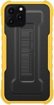 Mutural Bumblebee-serie TPU + pc-beschermhoes voor iPhone 12 Pro Max (geel)