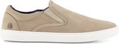 NoGRZ D.Bramante - Leren Slip-On sneakers heren - Taupe - Maat 45