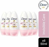 Dove Deo Roller - Invisible Care - 6 x 50 ml