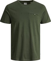 JACK&JONES JCOBARBAR TEE SS CREW NECK NL Heren T-shirt - Maat L