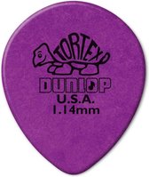 Dunlop Tortex Teardrop Pick 1.14 mm 6-pack plectrum