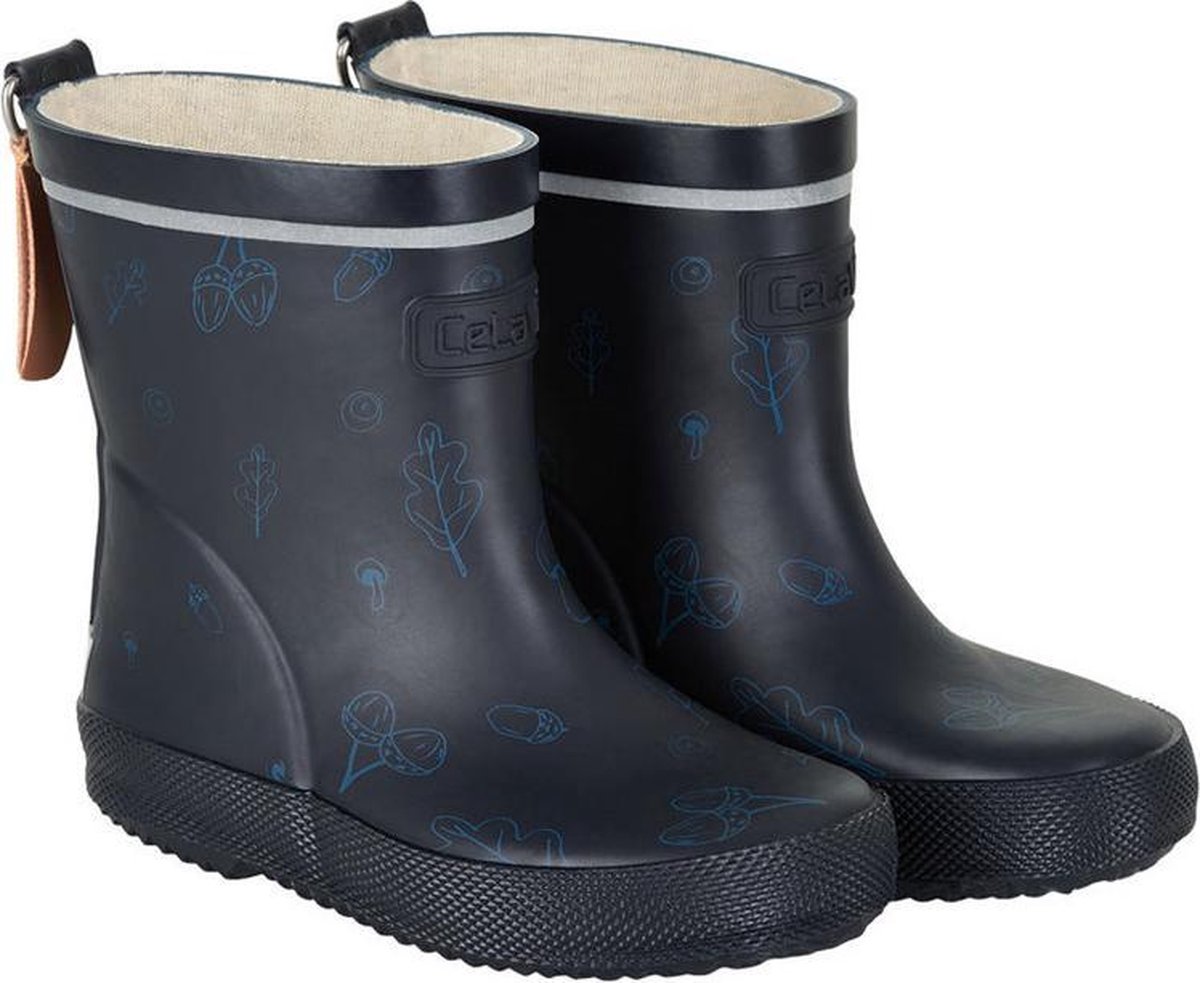Celavi Regenlaarzen Wellies Junior Rubber Navy Maat 28