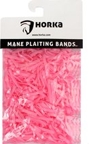 Horka - Manenvlechtbanden Polyester - Roze - 500 Stuks