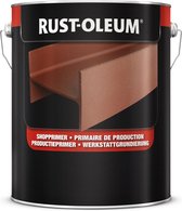 Rust-Oleum Shopprimer - Oplosmiddelbasis - Roodbruin - 5 liter blik