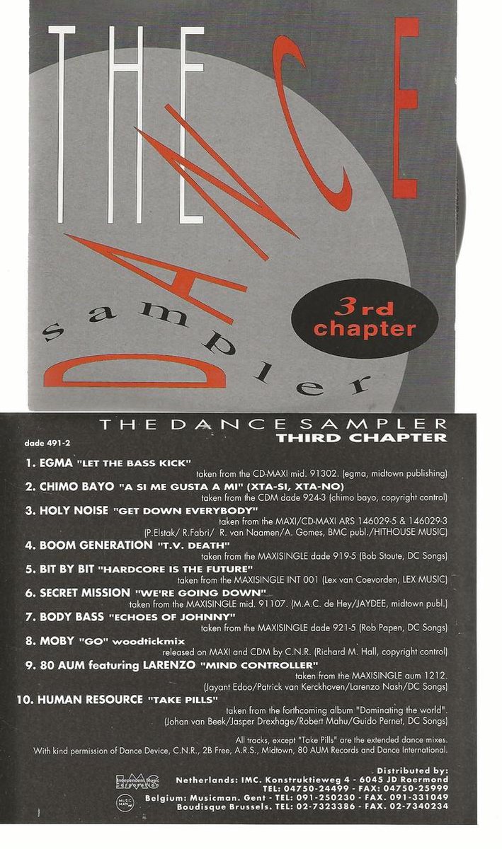 The Dance Sampler 3 RD Chapter