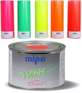MIPA Neon 1K PU 0,5 liter RAL3024 Neonrot