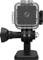 DrPhone SQ Series - Mini WiFI Camera - 2MP Waterdichte Actioncam - Full HD 1920x1080 - Super Wide Lens 155° - Zwart