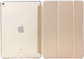 Pure Color Merge horizontale flip lederen hoes voor iPad Pro 10,5 inch / iPad Air (2019), met houder (goud)