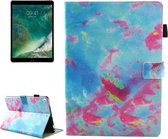 Voor iPad Pro 10,5 inch Kleurrijk Marmer Patroon Horizontale Flip Leren Beschermhoes met Houder & Kaartsleuven & Portemonnee & Pen Slot & Slaap / Wakker