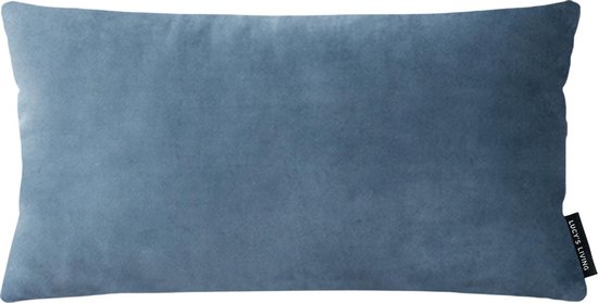 Lucy’s Living Luxe sierkussenhoes Velvet CLASSIC - 50 x 30 cm - polyester - wonen - interieur - woonaccessoires