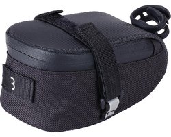 BBB Cycling EasyPack Zadeltas Fiets 0.37 Liter- Racefiets Tas - Wielren Tasje - Waterbestendig - Zwart - Maat S - BSB-31S