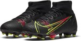 Nike Mercurial Superfly 8 Academy FG/MG  Sportschoenen - Maat 35 - Unisex - zwart/geel/roze