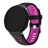 Smart Watch siliconen polsband horlogeband voor Garmin Forerunner 735XT (rose rood)