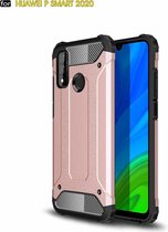 Voor Huawei P smart 2020 Magic Armor TPU + pc combinatiebehuizing (roségoud)