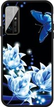 Voor Huawei Honor 30 Pro Pattern Printing Embossment TPU Mobile Case (Orchid Butterfly)