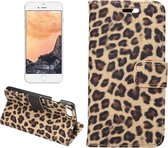 Let op type!! For  iPhone 8 & 7  Leopard Pattern Horizontal Flip Leather Case with Holder & Card Slots & Wallet(Brown)