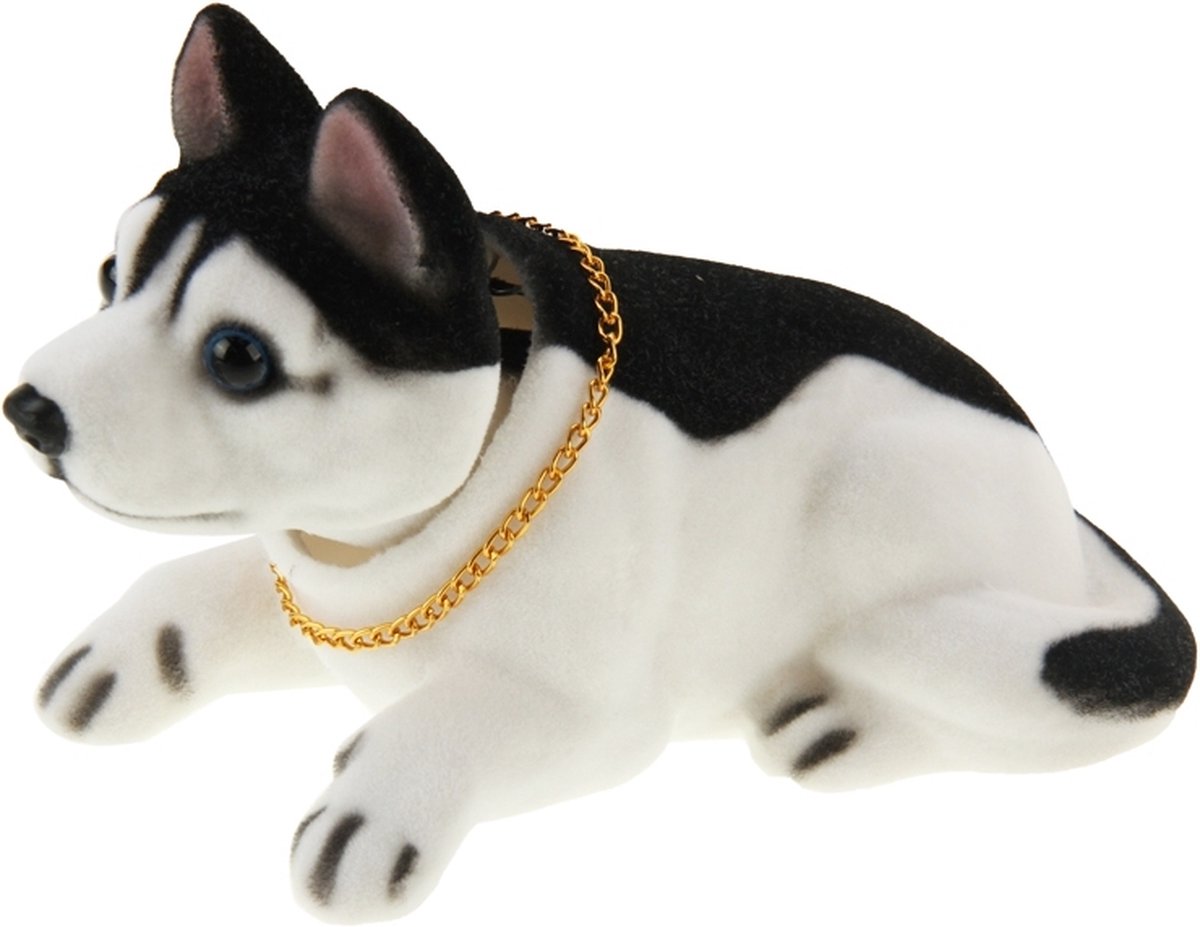 Auto Bobble Hoofd, Dobberende Hoofd Hond, Knikkende Hond voor Auto, Auto Knikkende Hond Doll, Auto Decoratie Knikkende Hond Leuke Hond Decoraties Auto Accessoires voor Auto Voertuig Woondecoratie