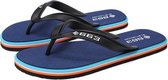 Trendy, mode, casual, zachte en opvouwbare slippers voor heren (kleur: donkerblauw, maat: 42)