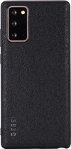 Voor Samsung Galaxy Note 20 GEBEI Schokbestendige lederen beschermhoes met volledige dekking (zwart)