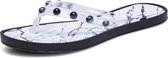 Marble Texture Lightwight antislip-slippers voor dames (kleur: wit, maat: 40)