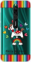Voor Xiaomi Redmi 8 Lucency Painted TPU beschermhoes (Trojaans)