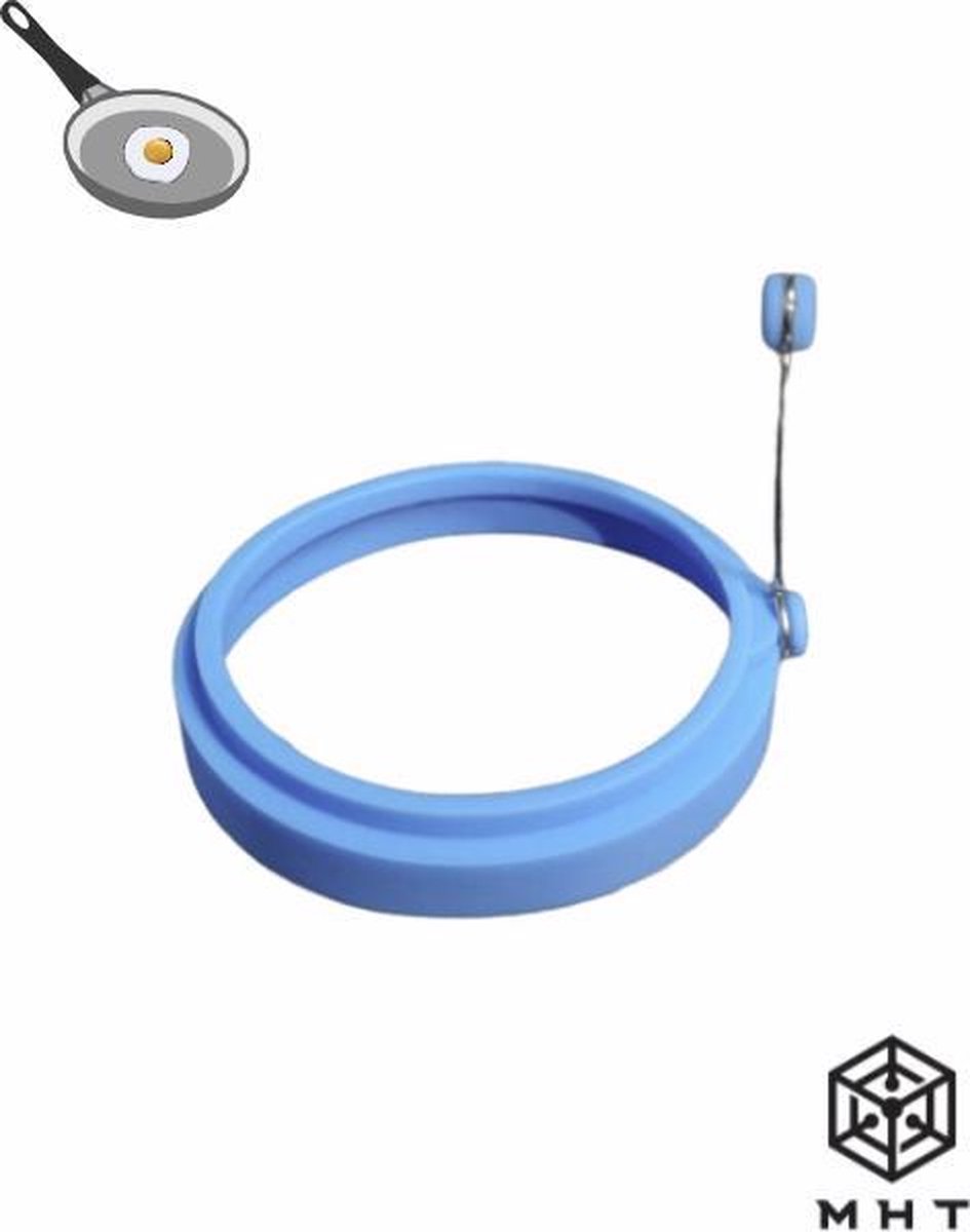 Ei Ring - Pancake Ring - Licht Blauw - Pancake Maker - 1 stuk
