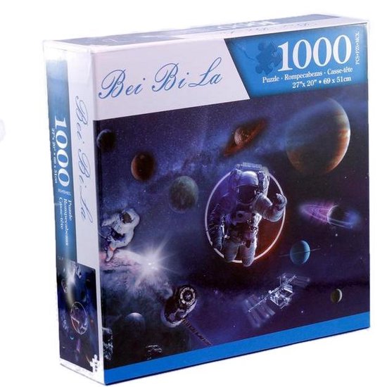 Bei Bi La | Astronauts in Space | 1000 stukjes puzzel