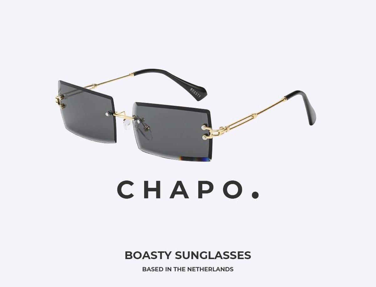 zonnebril-Boasty zonnebril-Vintage-festival zonnebril-Trendy-Hippy-Unisex -Retro - chapo - Vaderdag - Vaderdag cadeau