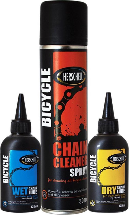 Herschell Bicycle LubeUp Kit chain cleaner and lube dropper