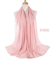 Wow Peach Hoofddoek Pink| Hijab |Sjaal |Hoofddoek |Turban |Chiffon Scarf |Sjawl |Dames hoofddoek |Islam |Hoofddeksel| Musthave |