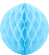 Honeycomb Bal Lichtblauw 20cm