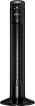 CoolFan CF201 - Stille Torenventilator Zwart - Afstandsbediening - Kolomventilator met Luchtreiniger Ionisator - Ventilator Staand