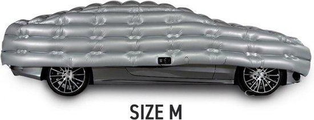 Hailsuit Autohoes - Weerbestendige anti-hagel bescherming (tot 60 mm) - universele auto cover voor extreme weersomstandigheden - weerbestendig, UV-bestendig - Afmeting : 480 x 190 x 95cm