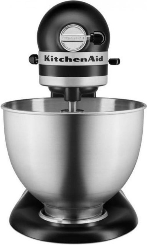KitchenAid 5K45SSEBM Classic - Keukenmachine - Mat Zwart van Merkloos — afbeelding 3