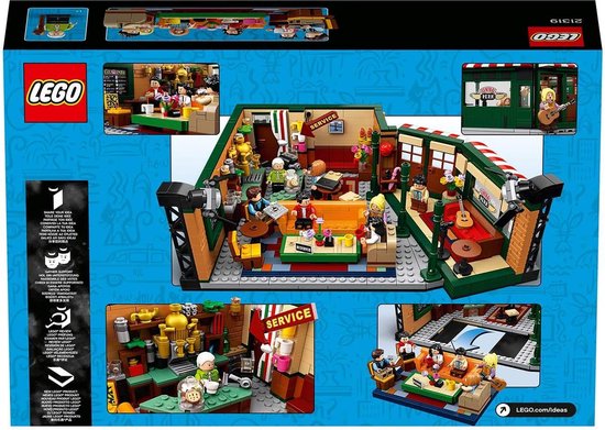 Lego 6283894 Lego Ideas Central Perk, Multicolor | bol.com