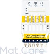 Mat Care Multi Drug Test - multidrugs test - AMP/BZO/COC/MET/OPI/THC - 1 test