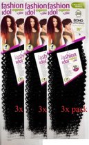 fashion idol boho satin braid 3 pack color  1