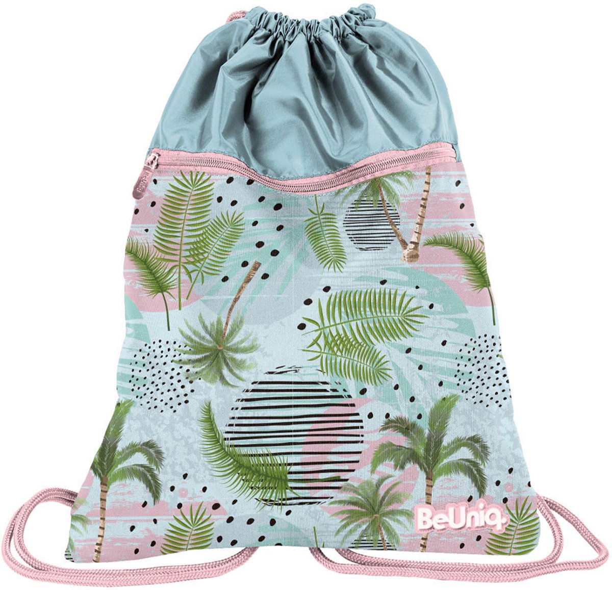 BeUniq Gymbag Hawaii - 47 x 37 cm - Aqua