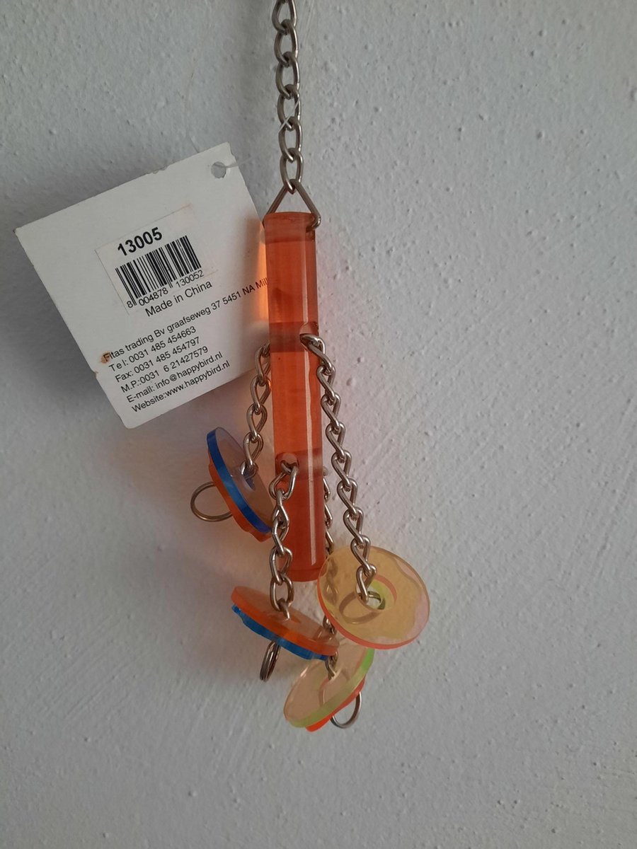 Speelgoed voor parkieten. "Loggy"