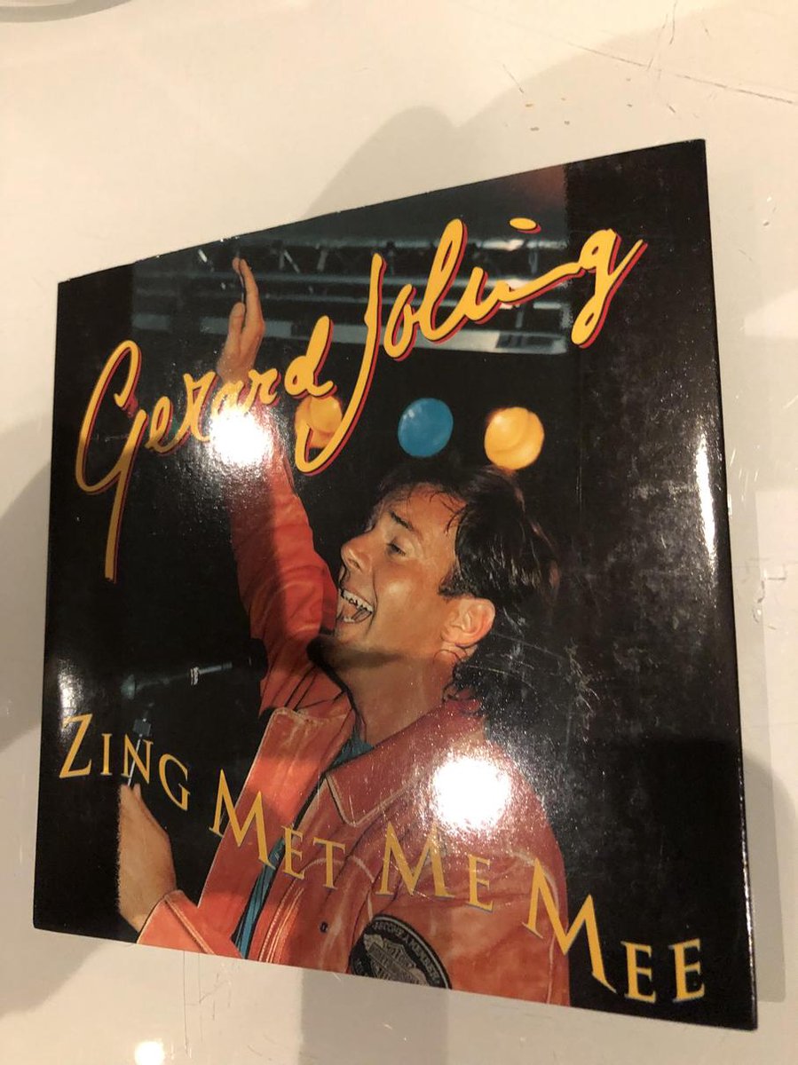 Gerard Joling zing met me mee cd-single