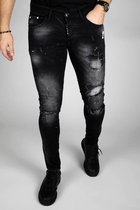RYMN slimfit jeans zwart icon design size 30