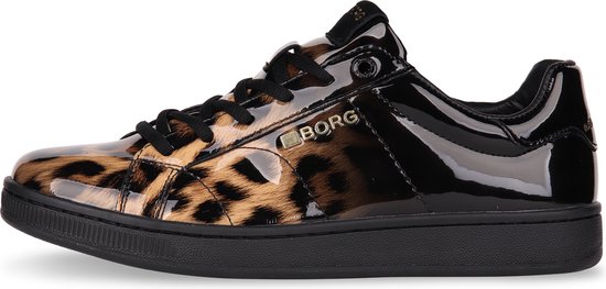 Björn Borg - Dames Sneakers T306 Low Leo W - Zwart - Maat 36 | bol.com