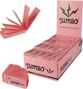 Tip Boekjes PINK Jumbo Pink Perforated Filter Tips  BOX/100 NEW