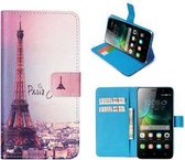Huawei Honor 4C Hoesje Wallet Case Parijs