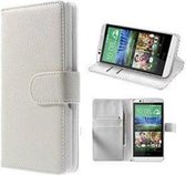 HTC Desire 510 Hoesje Wallet Case Wit