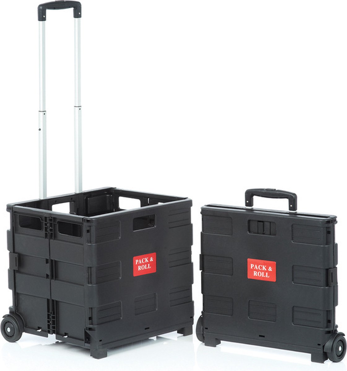 Seco opvouwbare krat - 38 x 36 x 33cm - zwart - tot 25kg - SE-ZY-MB-BK