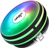 WiseGoods CPU Processor Koeler RGB Inter + AMD - LGA775/1151/1150/1155/1156 AMD AM4/FM2 /FM2/FM1/AM3 /AM3/AM2 /AM2