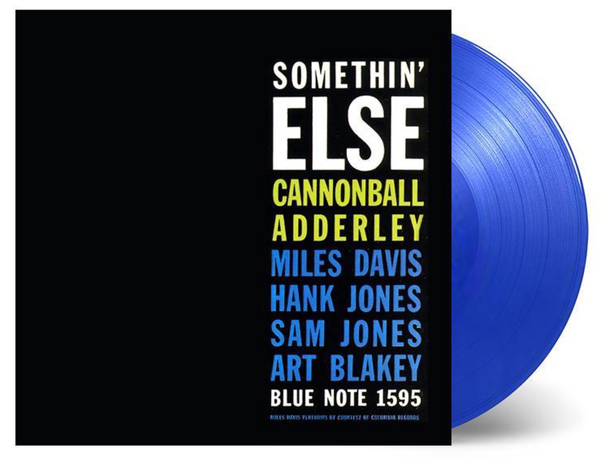 【LP】CANNONBALL ADDERLEY SOMETHIN’ELSE Cannonball Adderley Somethin' Else - LP album uit 1997 | bol